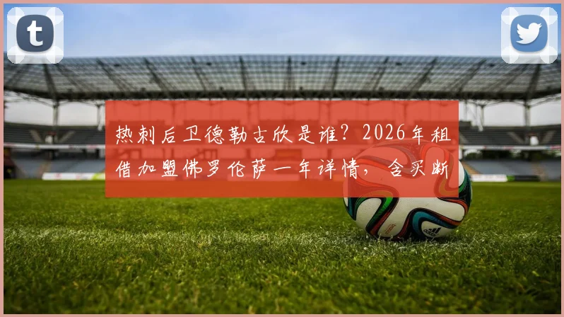 热刺后卫德勒古欣是谁?2026年租借加盟佛罗伦萨一年详情,含买断条款金额与转会分析