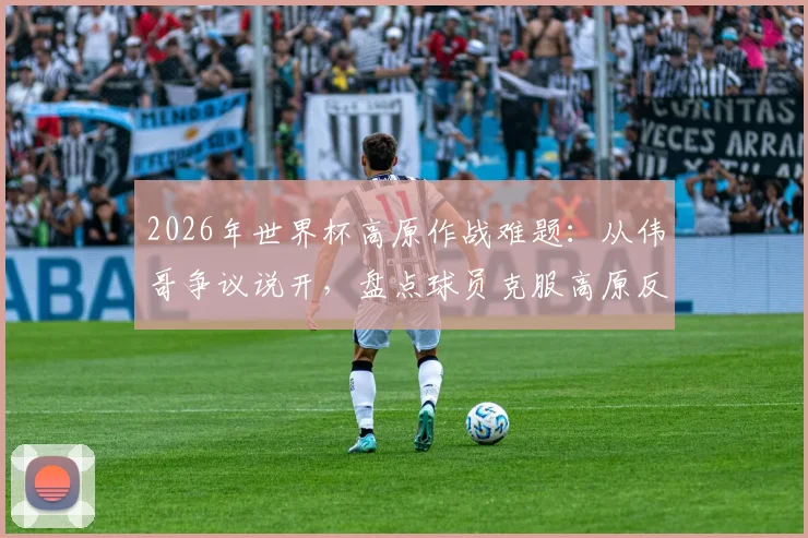 2026年世界杯高原作战难题：从伟哥争议说开，盘点球员克服高原反应的合法科学方法